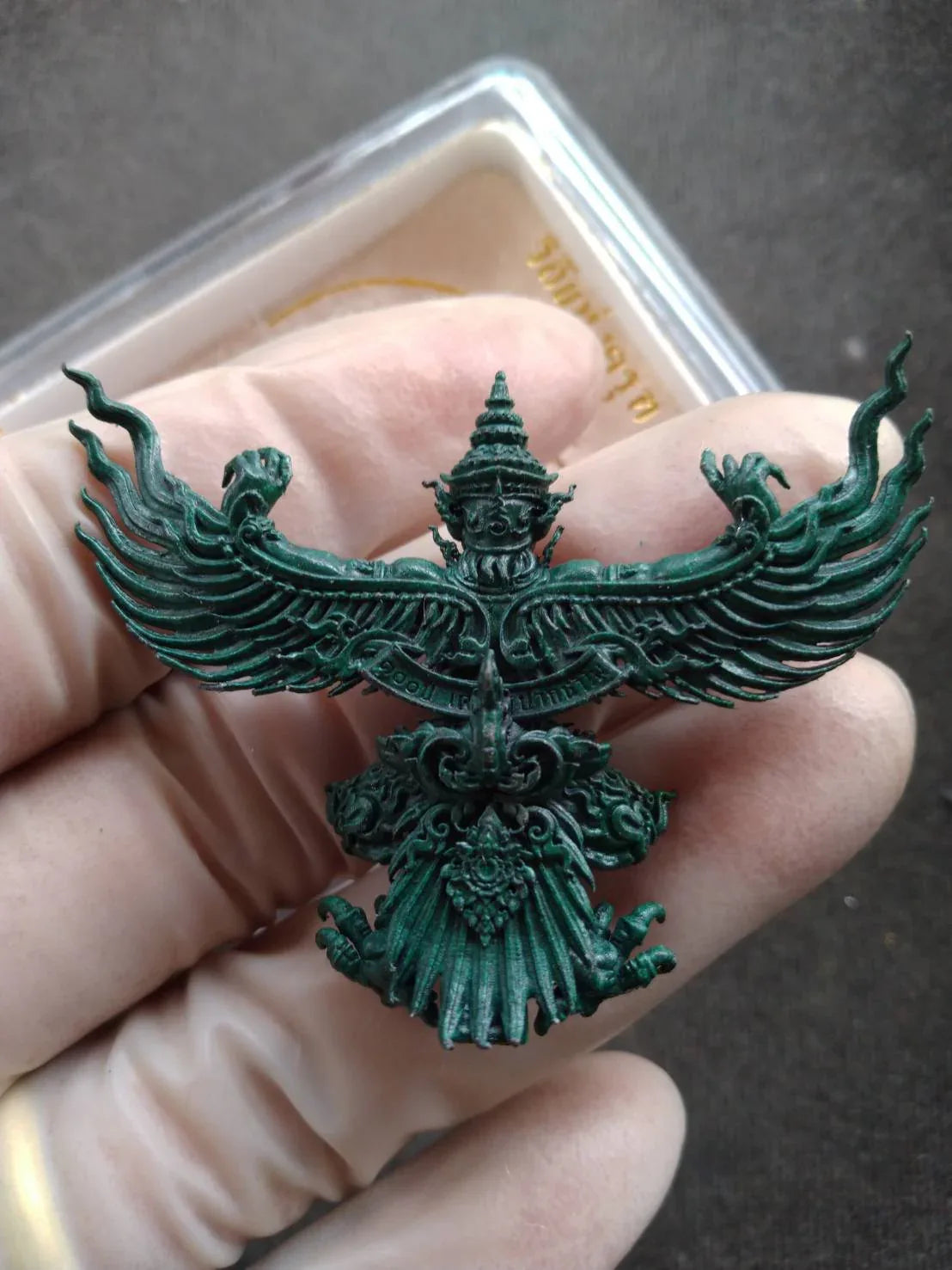 Phaya Krut Amulet Empowered by Luang Phor Phat - Thai Spiritual Blessing