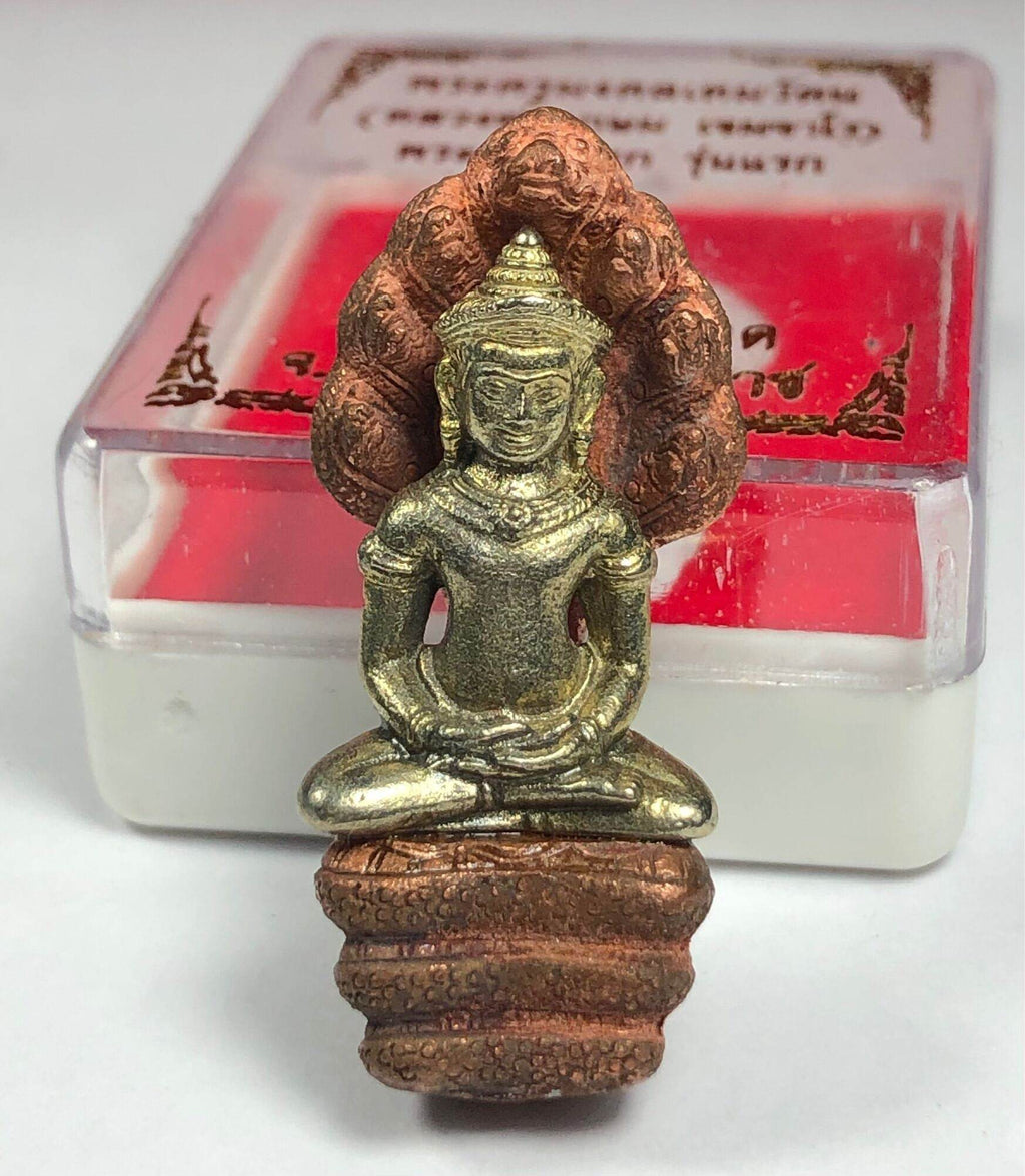 Thai Luang Phor Kasem Amulet from Wat Mamong Talod - Powerful Spiritual Protection Default Title