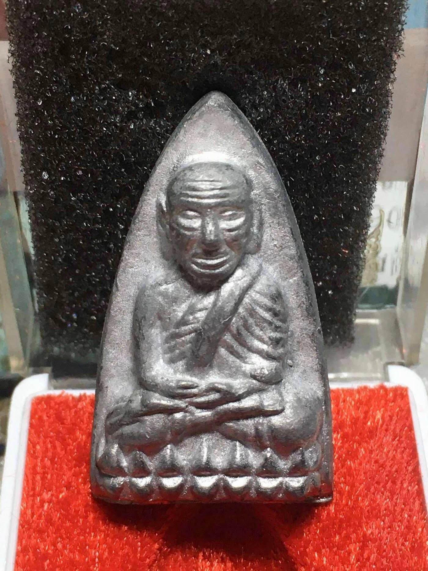 Luang Phu Thuat Amulet - Large Back Model A, 108-Year Blessing by Phra Chao Khun Im, Wat Thung Na Mai
