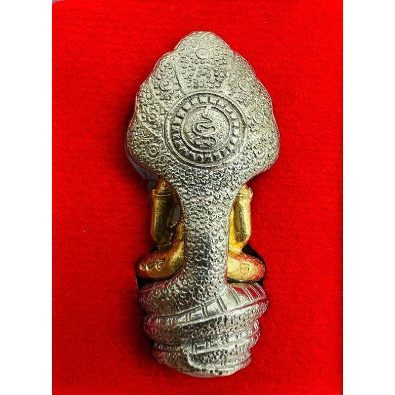 Wealth Attracting Buddhist Amulet Gold Statue One-Sake.com Default Title Default Title-