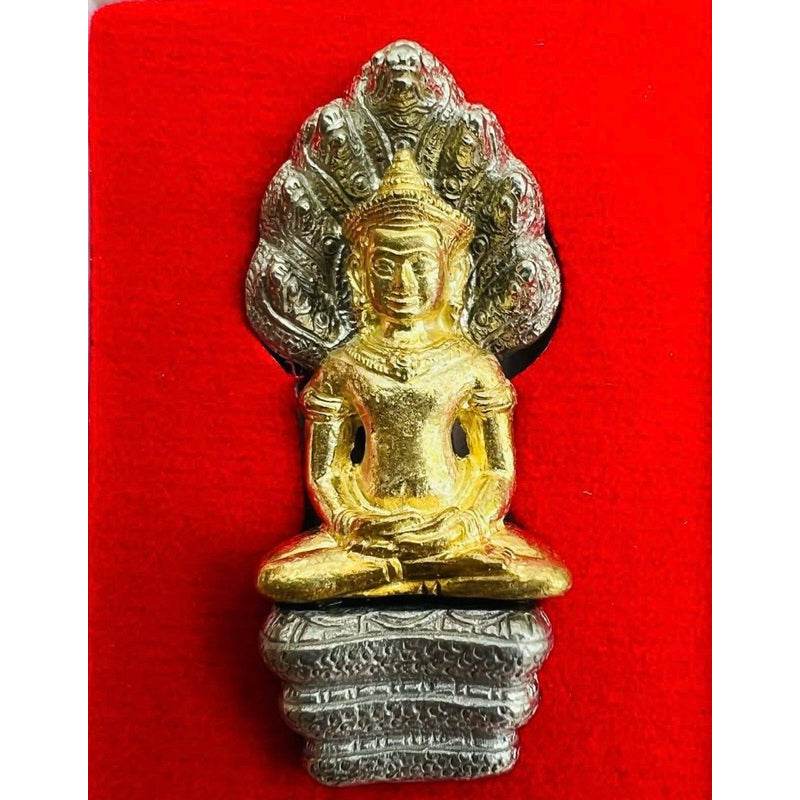 Wealth Attracting Buddhist Amulet Gold Statue One-Sake.com Default Title Default Title-