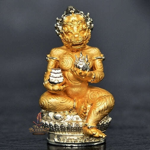 Wealth & Luck Si Hu Ha Ta Ruay Neua Fah Thong Thewarit 2K - Phra Khru Palad Thanaphat 2023 Thai Blessing Co By RURUECHA