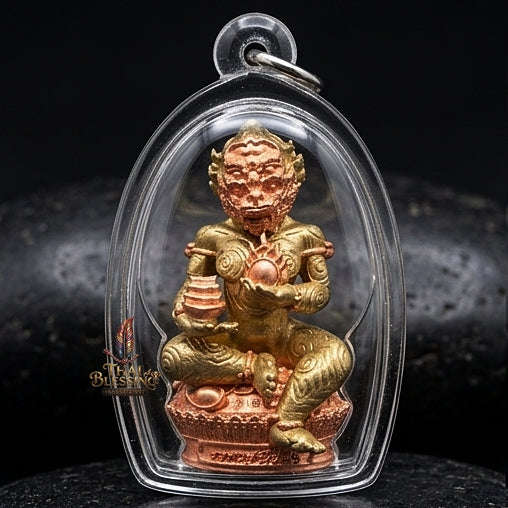 Wealth & Luck Si Hu Ha Ta Ruay Neua Fah Thong Thewarit 2K - Phra Khru Palad Thanaphat 2023 Thai Blessing Co By RURUECHA