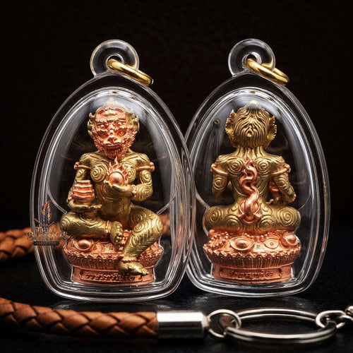 Wealth & Luck Si Hu Ha Ta Ruay Neua Fah Thong Thewarit 2K - Phra Khru Palad Thanaphat 2023 Thai Blessing Co By RURUECHA