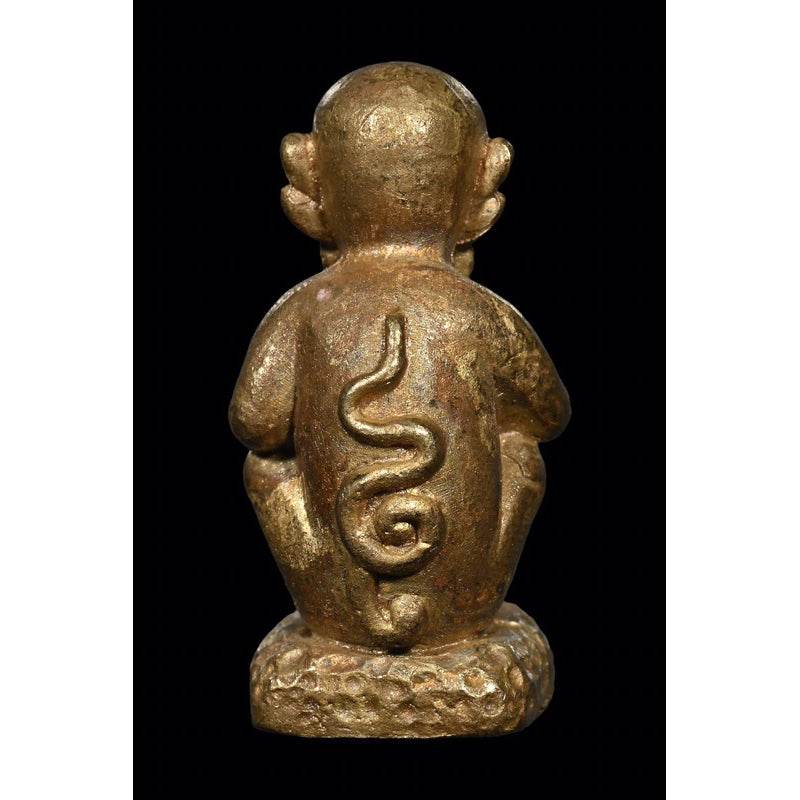 Sihoo Ha Ta Wealth Transformation Amulet by Kruba Chaiwongsa | 四耳五眼符咒 - 招财与转运圣物 One-Sake.com ไม้มงคลแกะ ทองระฆัง แร่เงินยวง ทองระฆัง-แร่เงินยวง-ไม้มงคลแกะ-
