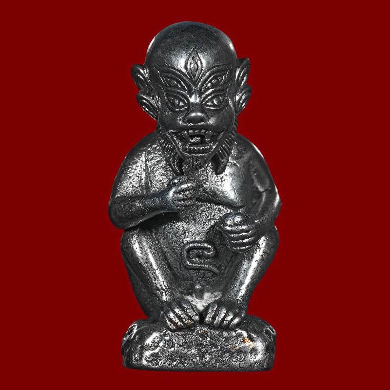 Sihoo Ha Ta Wealth Transformation Amulet by Kruba Chaiwongsa | 四耳五眼符咒 - 招财与转运圣物 One-Sake.com ไม้มงคลแกะ ทองระฆัง แร่เงินยวง ทองระฆัง-แร่เงินยวง-ไม้มงคลแกะ-