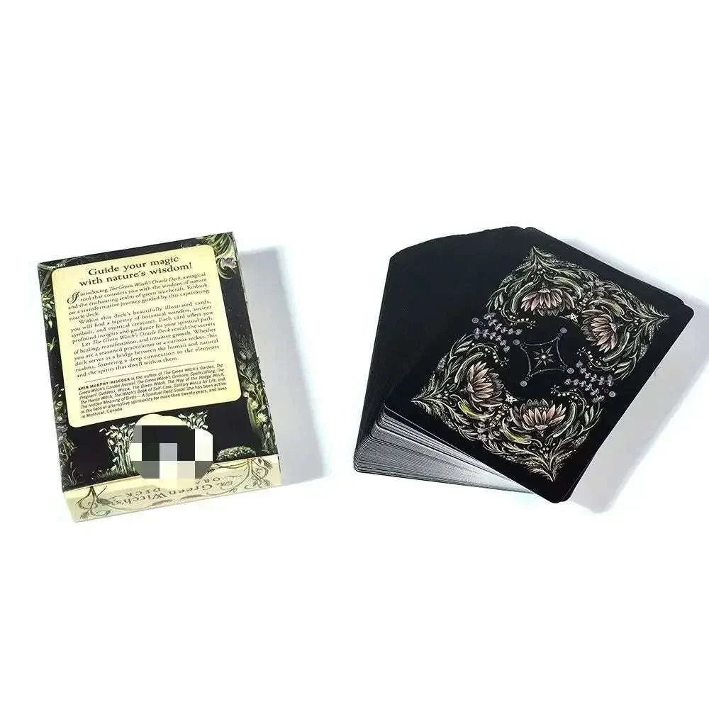 Wise Witch Oracle Deck – 20-Card English Deck (12x7 cm) for Learning Fortune Telling, Divination Methods, and Party Board Games