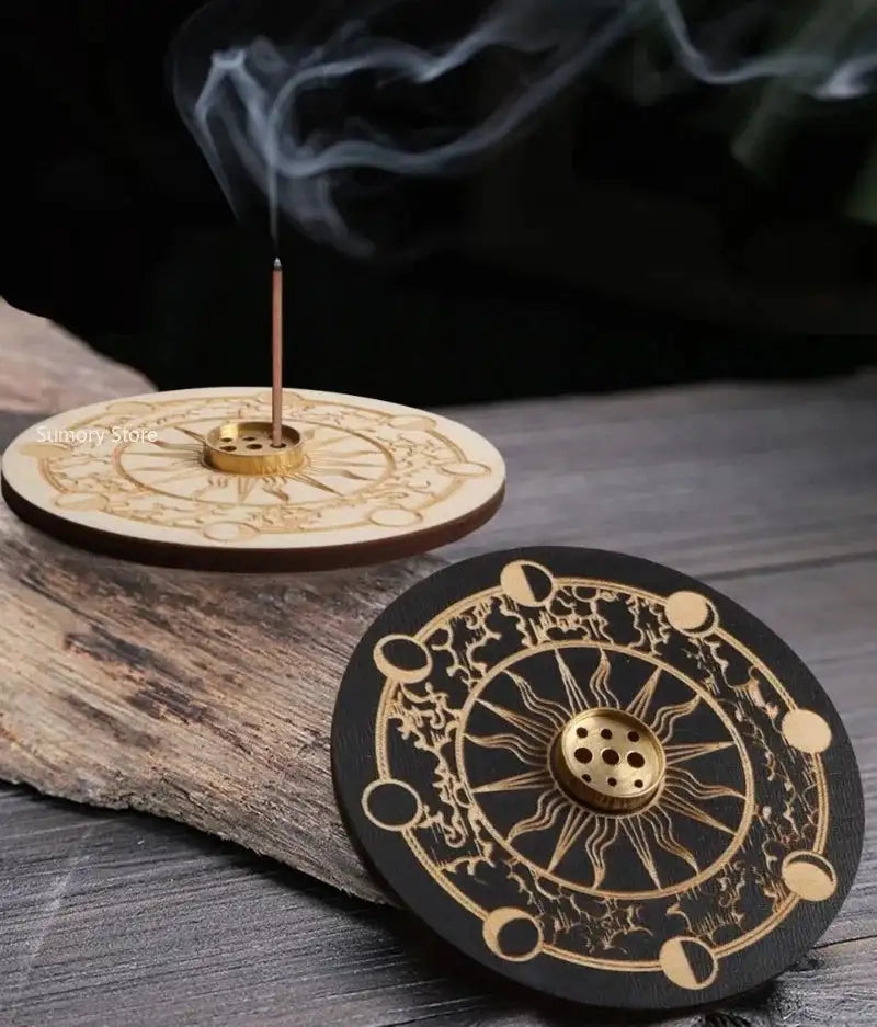 Wooden Aroma Stand Incense Holder – Elegant and Functional Aromatherapy Accessory for Tranquility and Focus