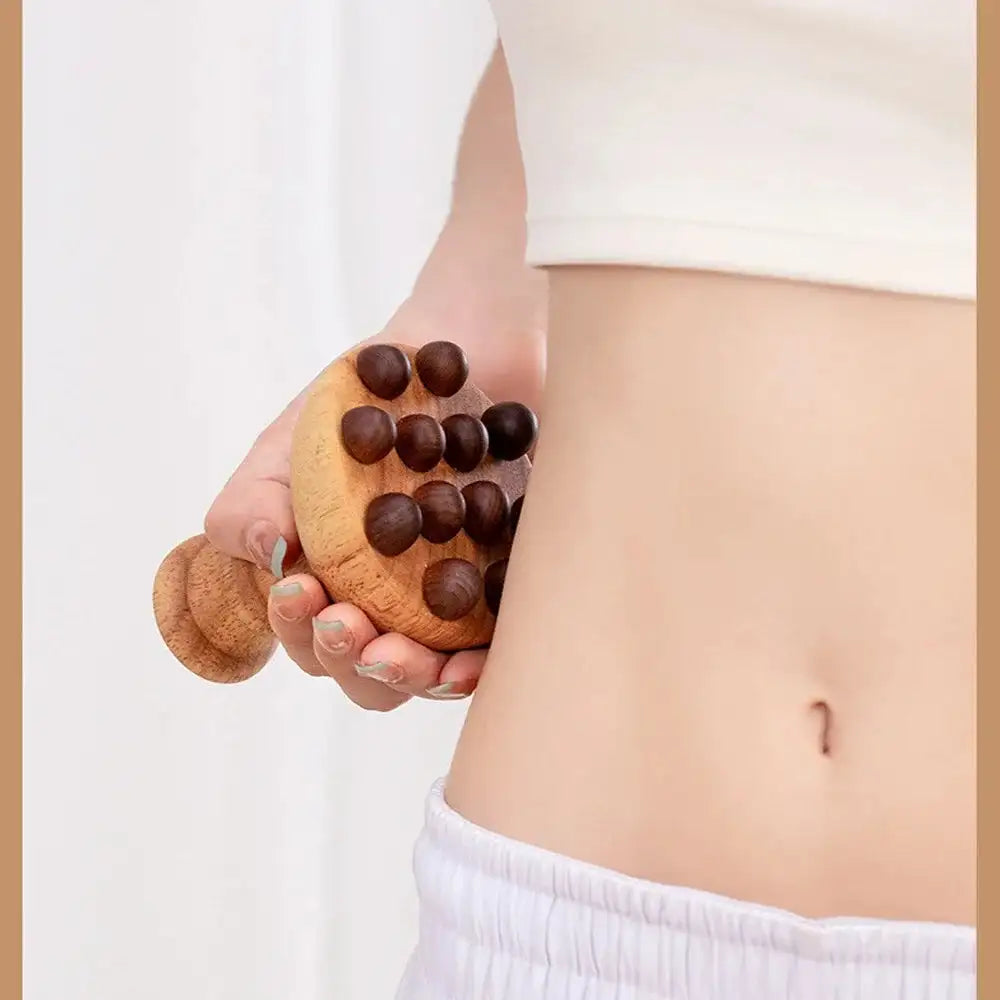 Wood Therapy Gua Sha Body Sculpting &amp; Fascia Release Massage Tool – Trigger Point & Lymphatic Drainage Cellulite Brush