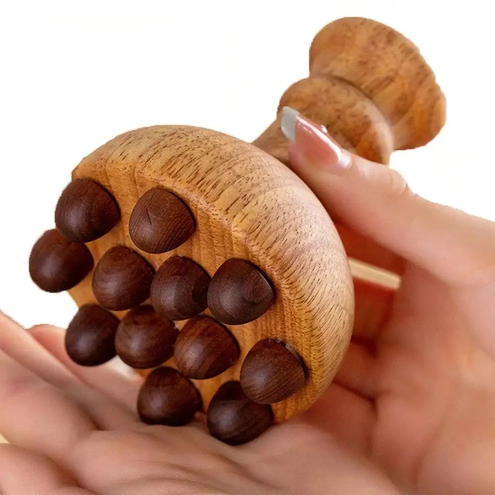 Wood Therapy Gua Sha Body Sculpting &amp; Fascia Release Massage Tool – Trigger Point & Lymphatic Drainage Cellulite Brush