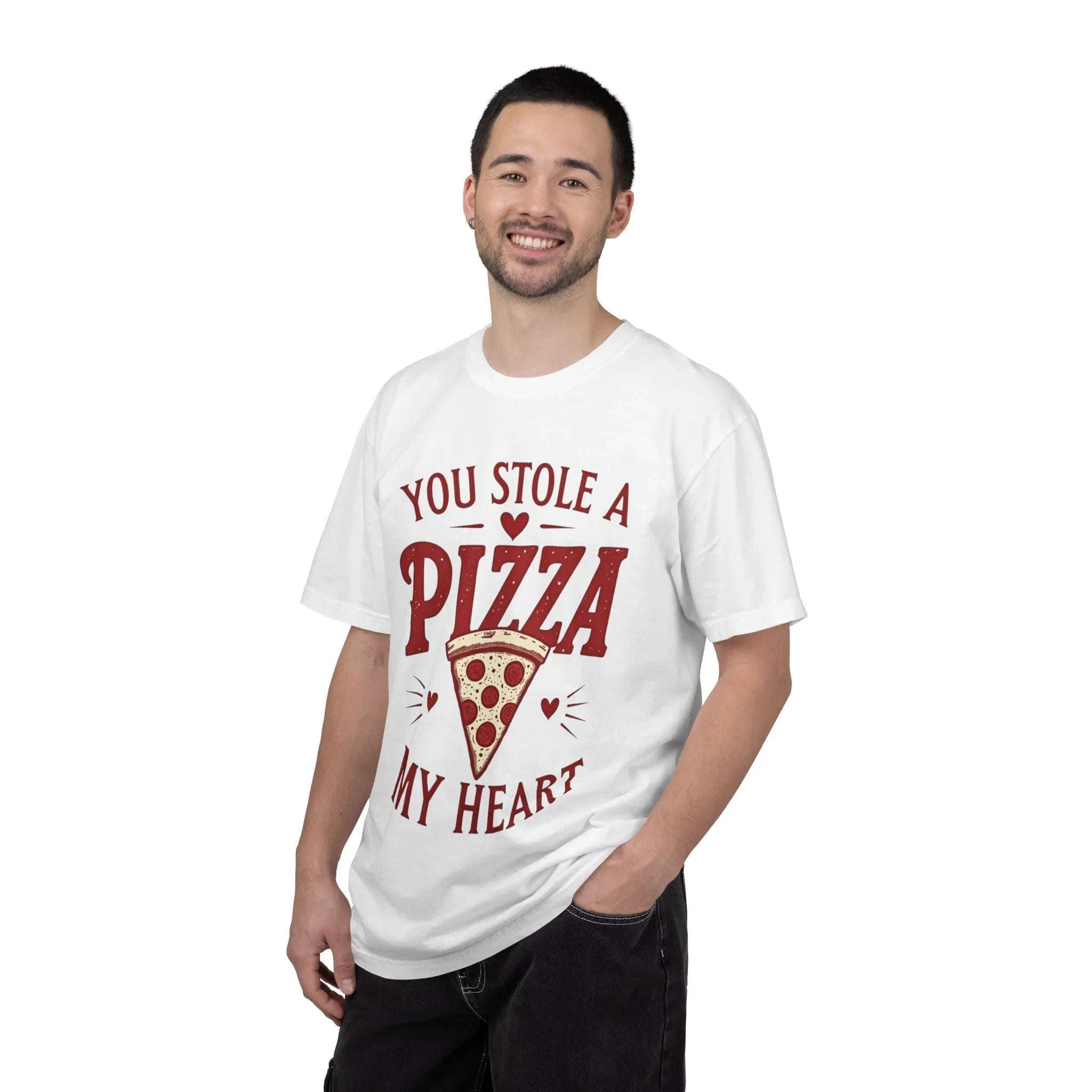 You Stole a Pizza My Heart Shirt, Funny Pizza Pun T-Shirt, Cute Foodie Valentine Tee, Pizza Lover Gift, Couples Date Night
