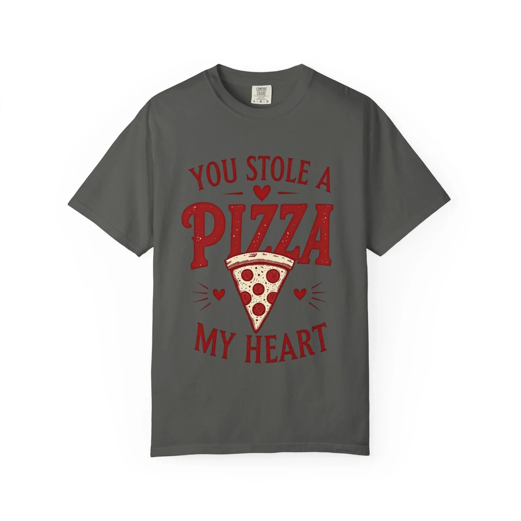 You Stole a Pizza My Heart Shirt, Funny Pizza Pun T-Shirt, Cute Foodie Valentine Tee, Pizza Lover Gift, Couples Date Night Pepper