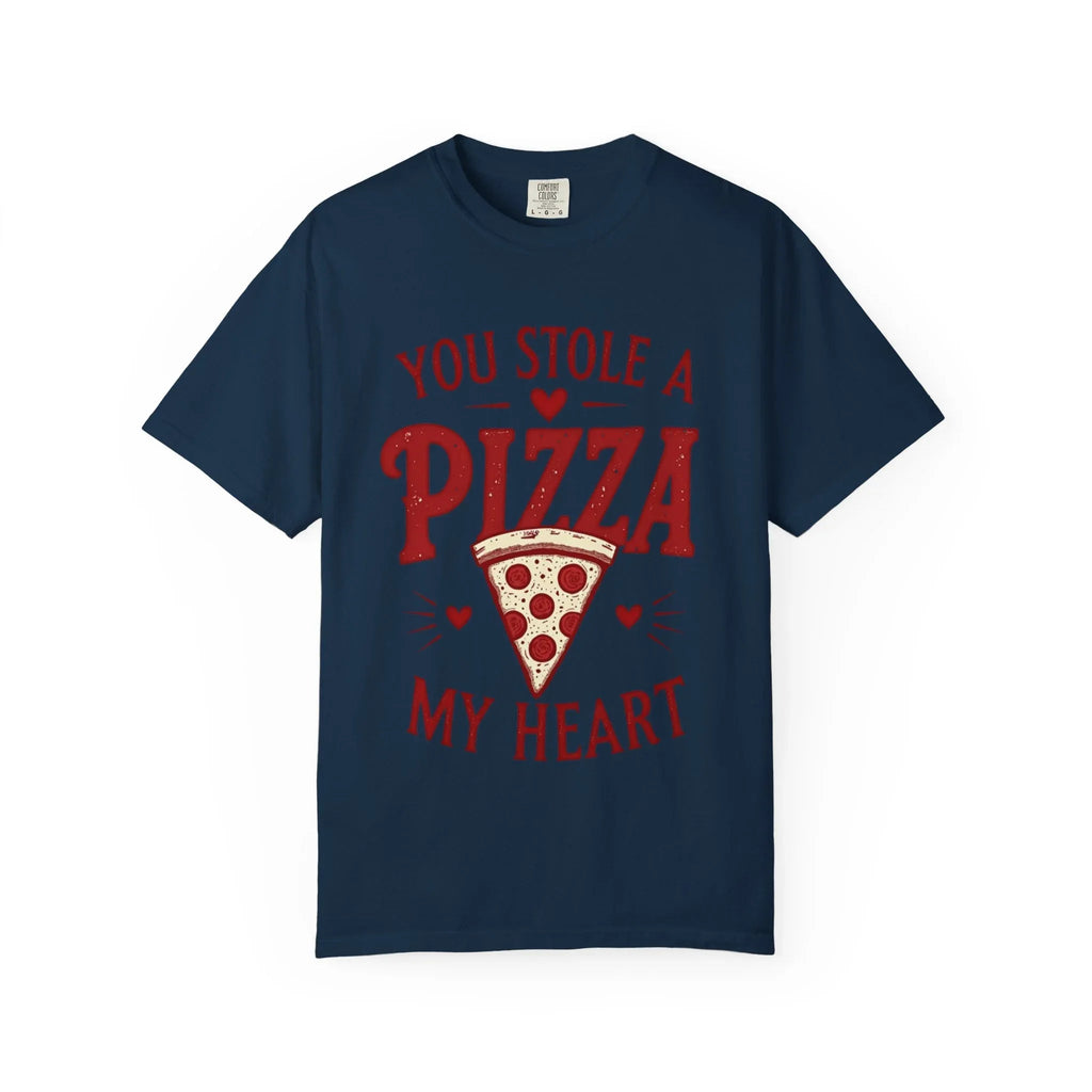 You Stole a Pizza My Heart Shirt, Funny Pizza Pun T-Shirt, Cute Foodie Valentine Tee, Pizza Lover Gift, Couples Date Night