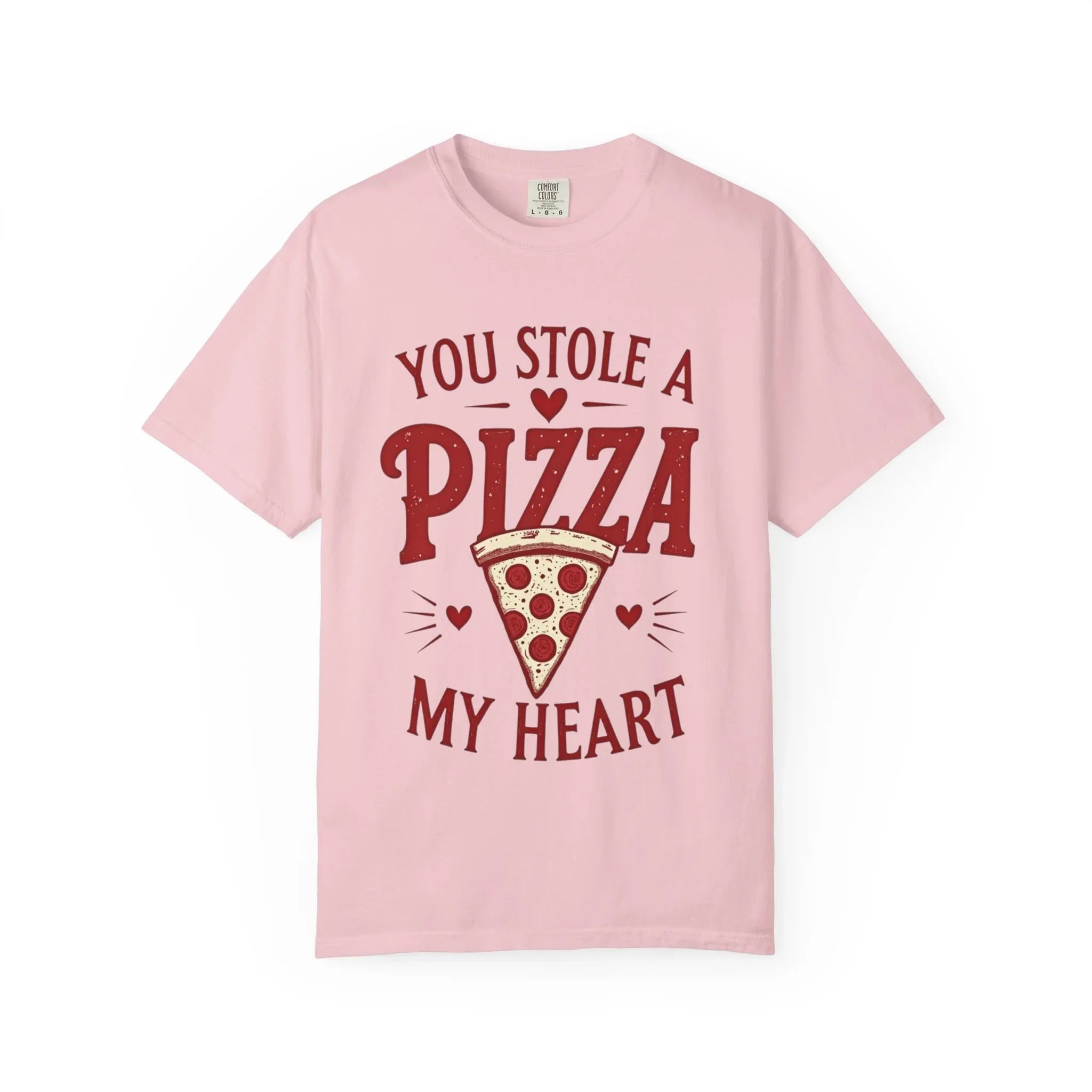 You Stole a Pizza My Heart Shirt, Funny Pizza Pun T-Shirt, Cute Foodie Valentine Tee, Pizza Lover Gift, Couples Date Night Blossom