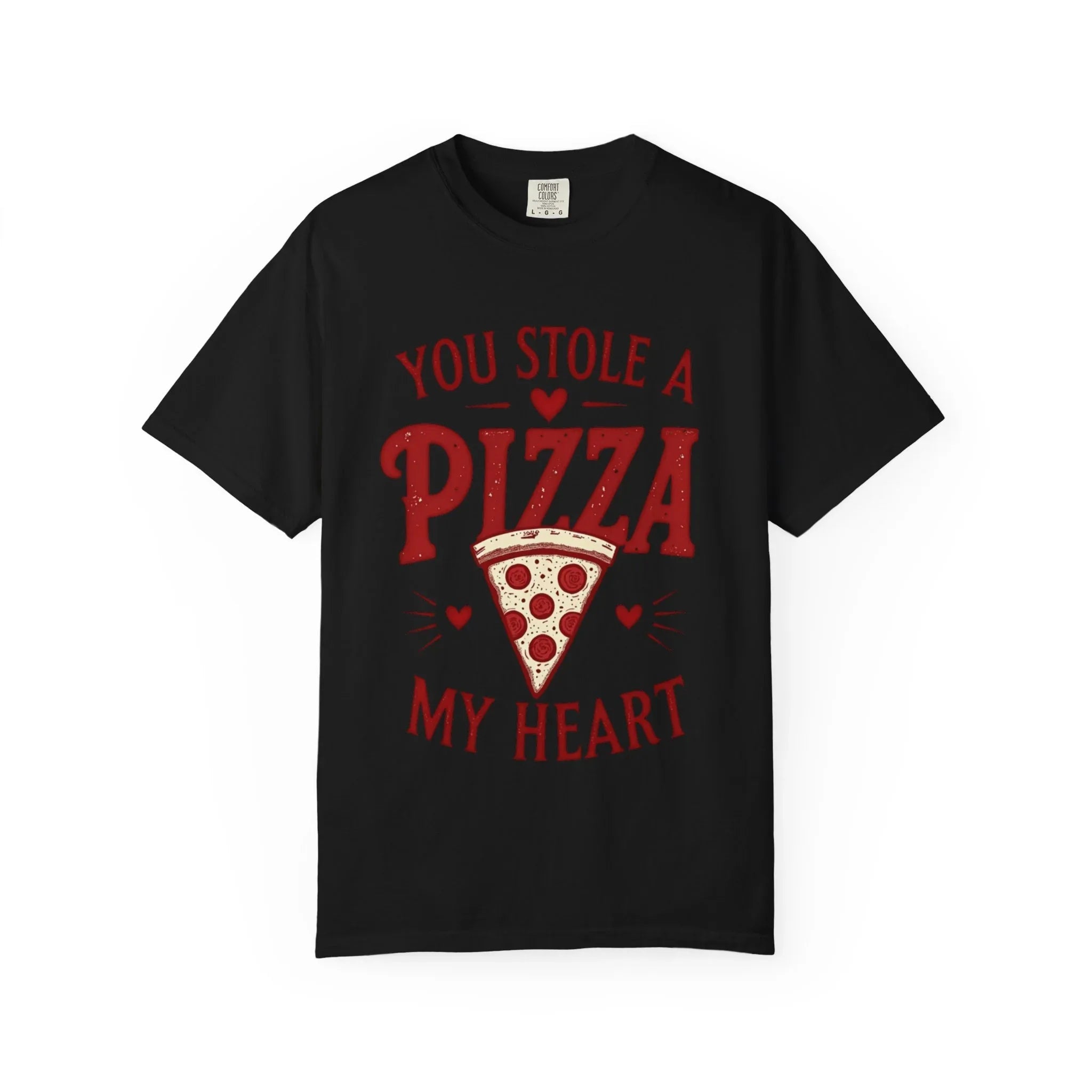 You Stole a Pizza My Heart Shirt, Funny Pizza Pun T-Shirt, Cute Foodie Valentine Tee, Pizza Lover Gift, Couples Date Night