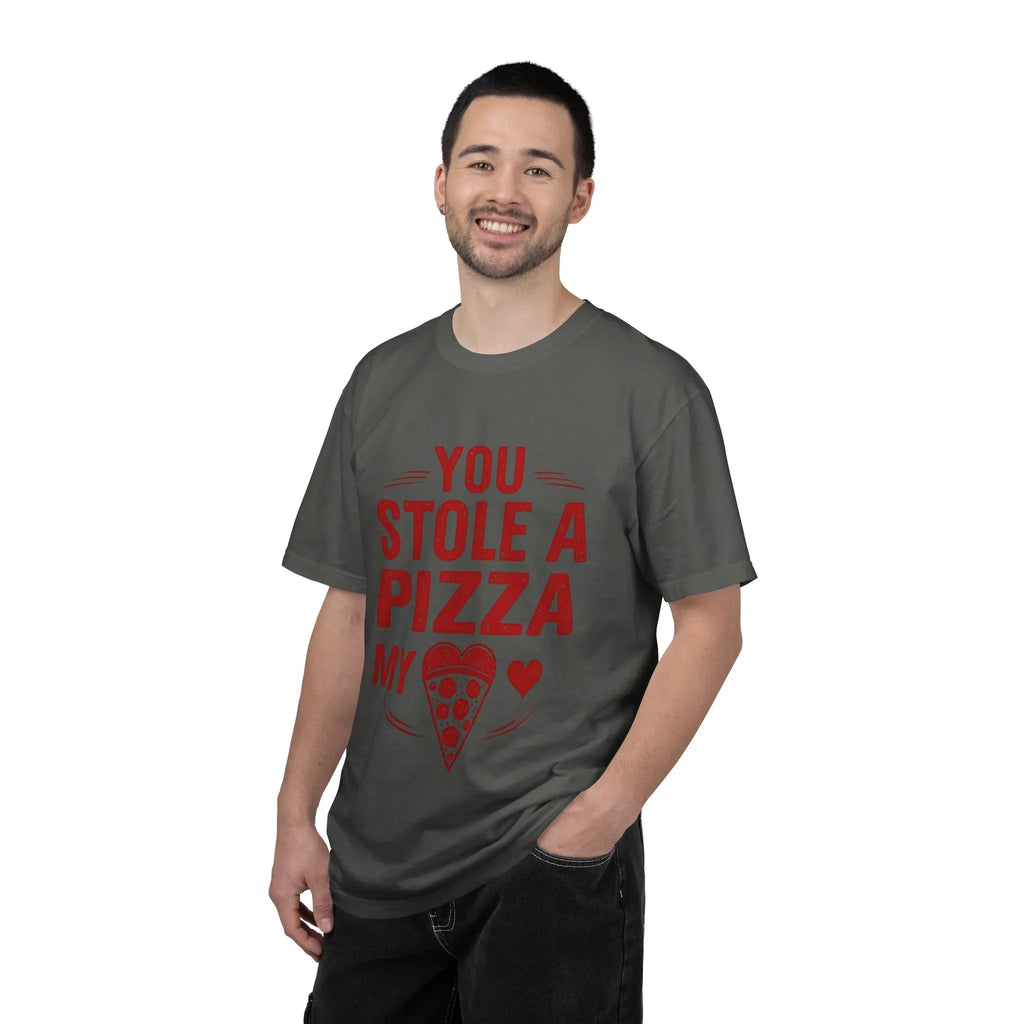 You Stole a Pizza My Heart Shirt, Funny Pizza Pun Tee, Cute Foodie Valentine T-Shirt, Pizza Lover Gift, Couples Date Night