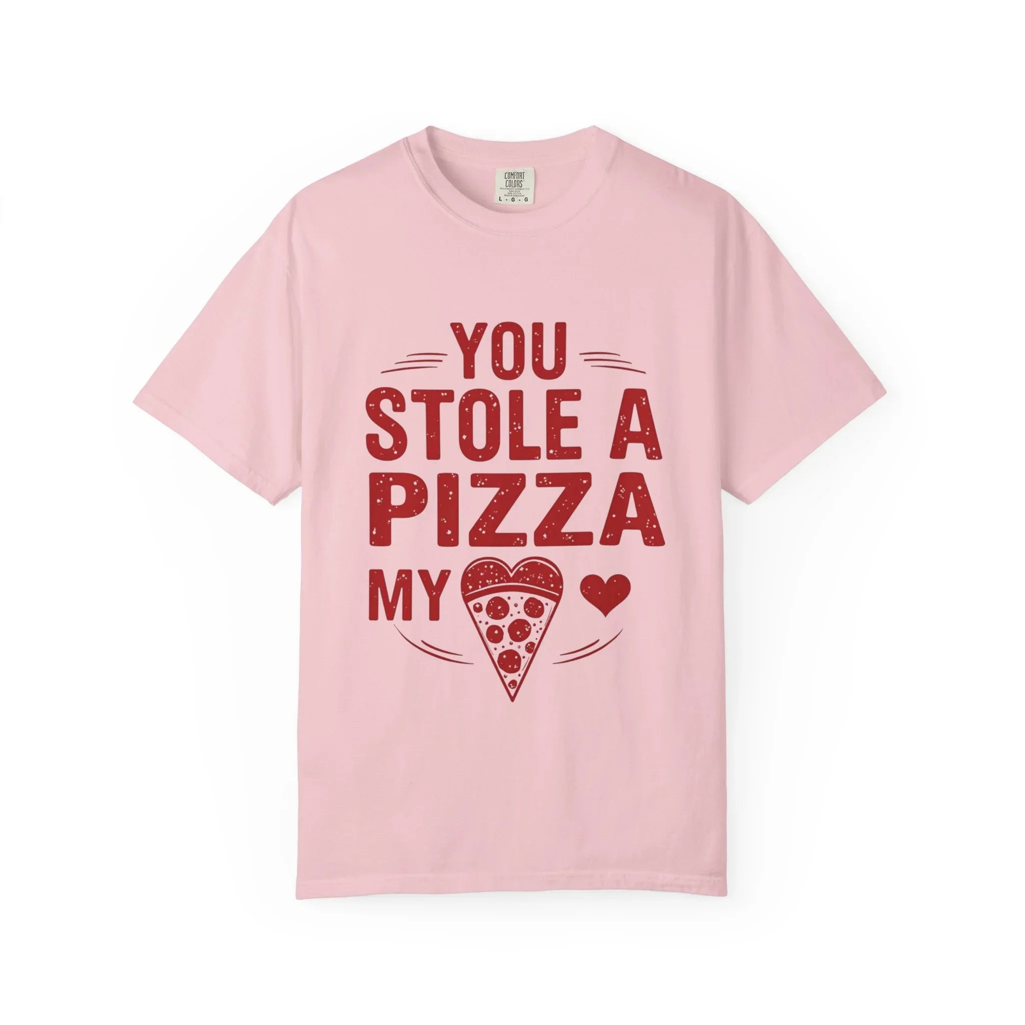 You Stole a Pizza My Heart Shirt, Funny Pizza Pun Tee, Cute Foodie Valentine T-Shirt, Pizza Lover Gift, Couples Date Night Blossom
