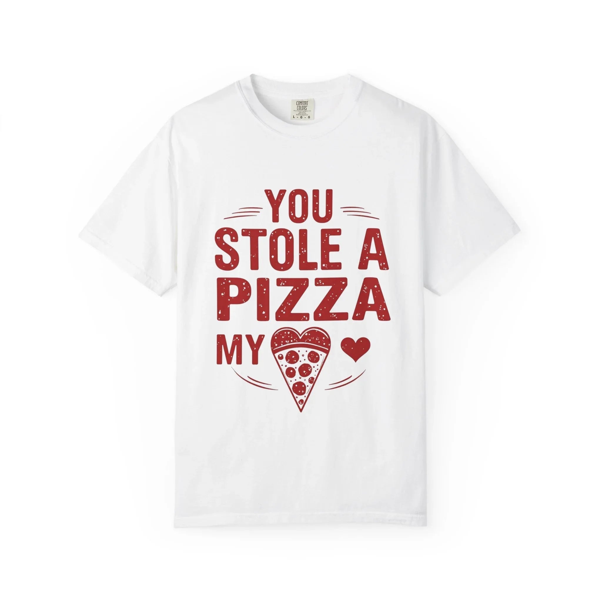 You Stole a Pizza My Heart Shirt, Funny Pizza Pun Tee, Cute Foodie Valentine T-Shirt, Pizza Lover Gift, Couples Date Night