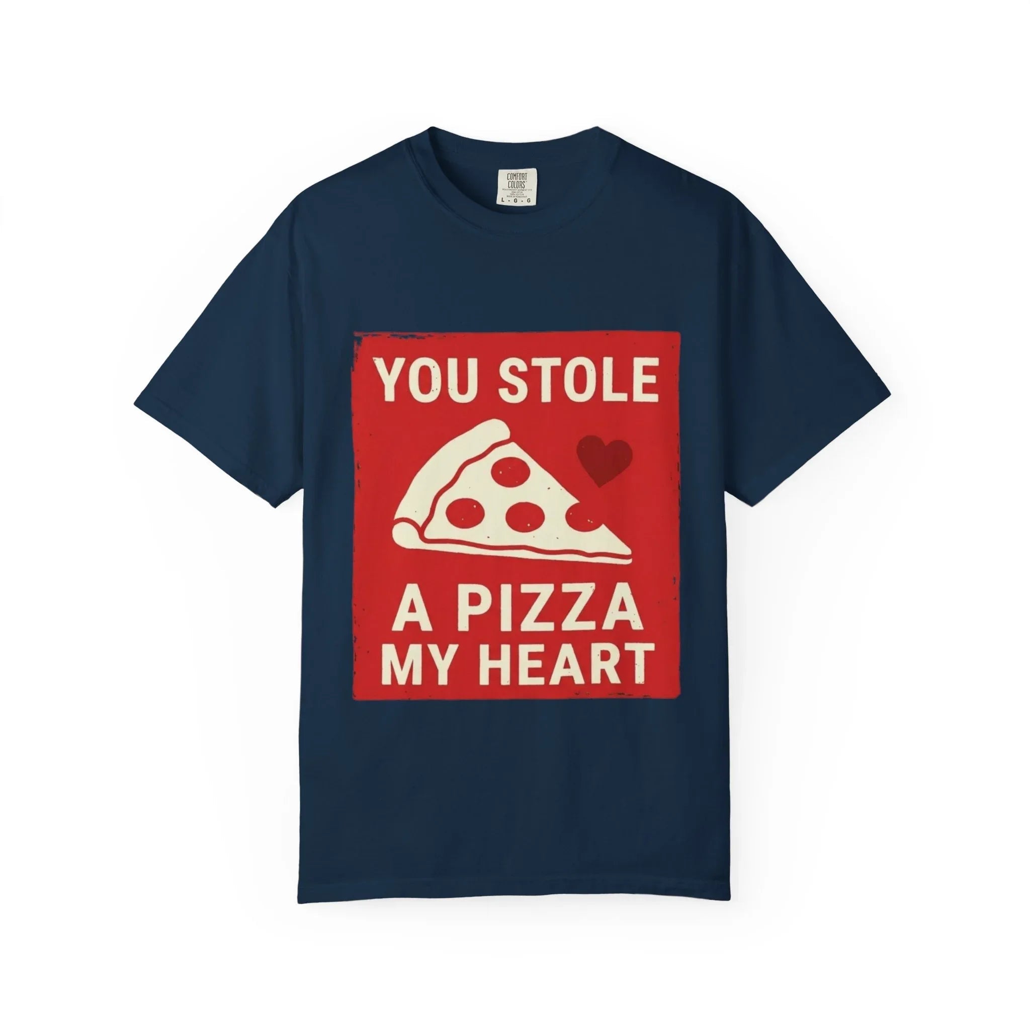 You Stole a Pizza My Heart Shirt, Funny Pizza Pun Tee, Cute Valentine Food T-Shirt, Pizza Lover Gift, Couples Date Night