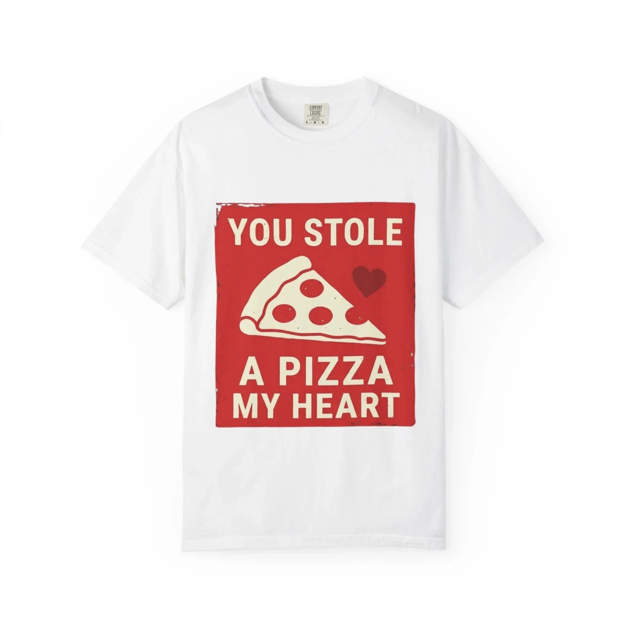You Stole a Pizza My Heart Shirt, Funny Pizza Pun Tee, Cute Valentine Food T-Shirt, Pizza Lover Gift, Couples Date Night