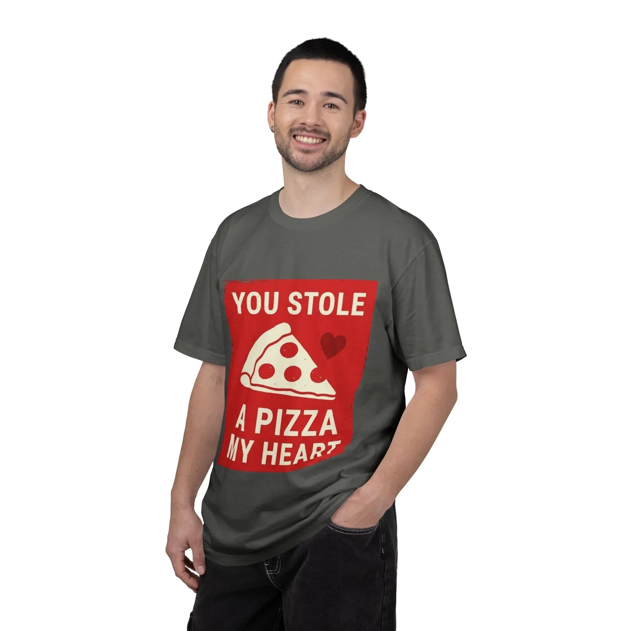 You Stole a Pizza My Heart Shirt, Funny Pizza Pun Tee, Cute Valentine Food T-Shirt, Pizza Lover Gift, Couples Date Night