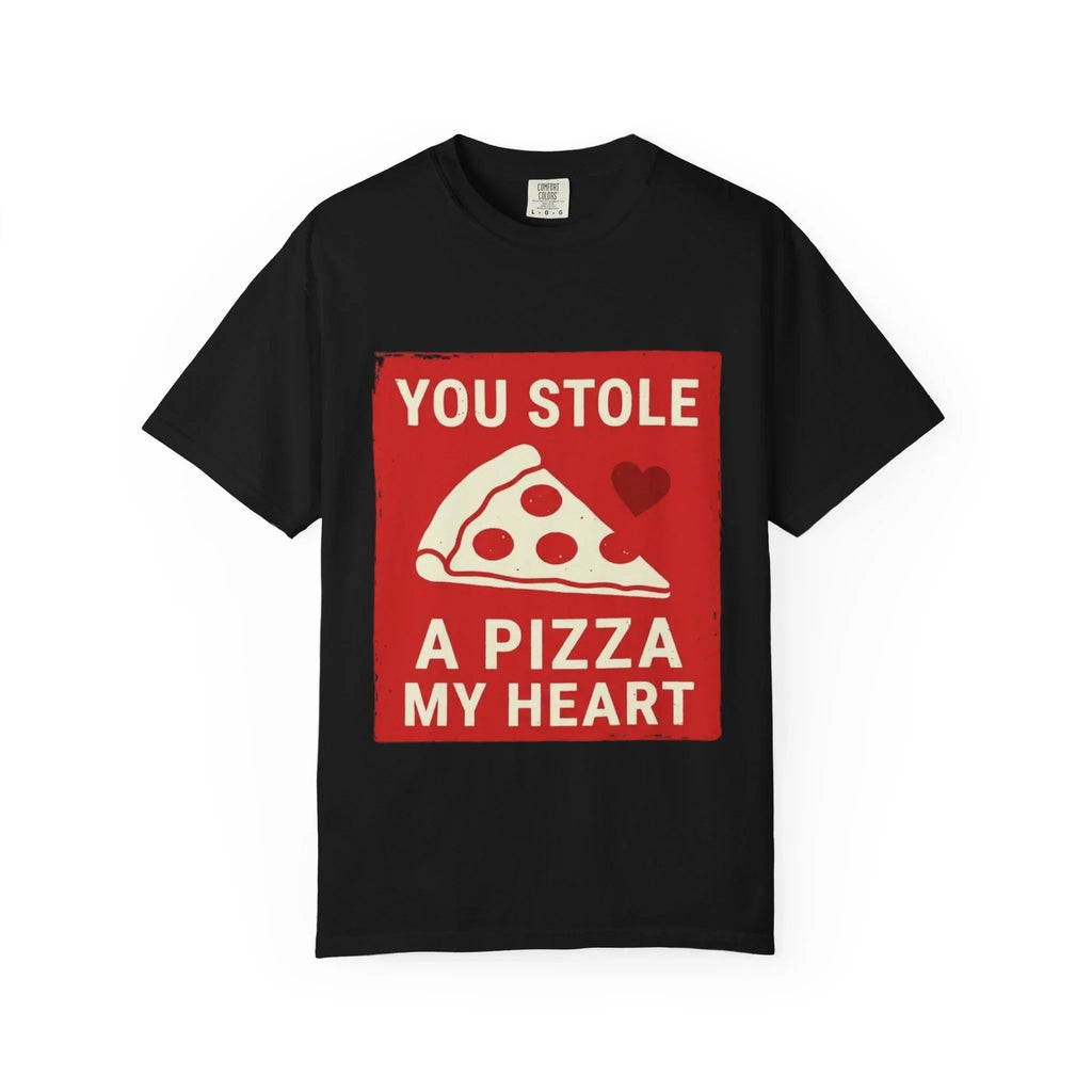 You Stole a Pizza My Heart Shirt, Funny Pizza Pun Tee, Cute Valentine Food T-Shirt, Pizza Lover Gift, Couples Date Night