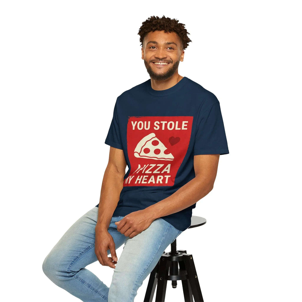 You Stole a Pizza My Heart Shirt, Funny Pizza Pun Tee, Cute Valentine Food T-Shirt, Pizza Lover Gift, Couples Date Night