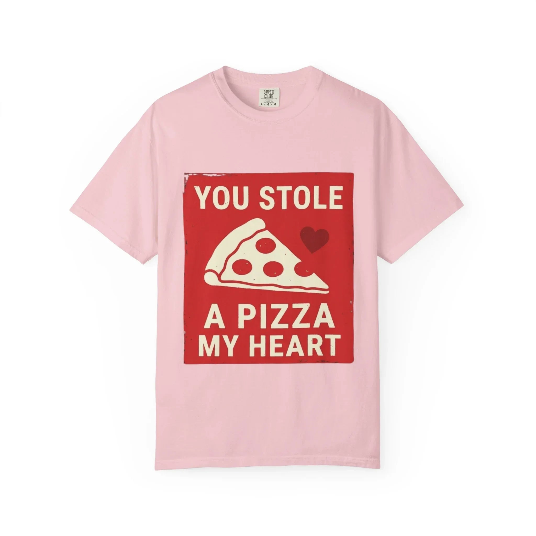 You Stole a Pizza My Heart Shirt, Funny Pizza Pun Tee, Cute Valentine Food T-Shirt, Pizza Lover Gift, Couples Date Night Blossom