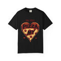 You Stole My Pizza Shirt, Pizza Heart Tee, Cute Food Pun T-Shirt, Funny Valentine Gift, Pizza Lover Couples Date Night Black
