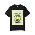 Youre The Avocado To My Toast Shirt, Cute Avocado Toast Tee, Funny Food Pun T-Shirt, Brunch Breakfast Graphic, Couples Gift Black