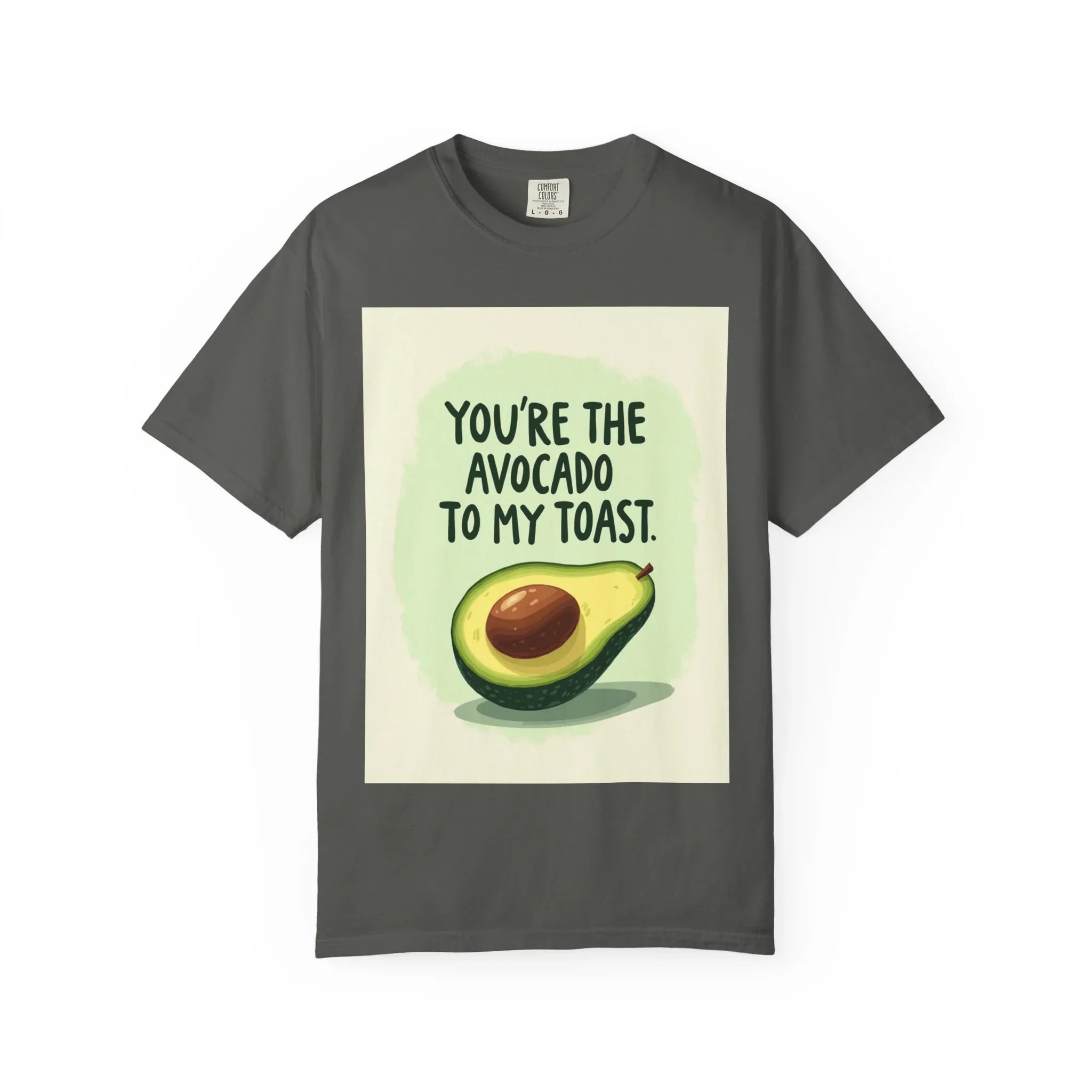 Youre The Avocado To My Toast Shirt, Cute Avocado Toast Tee, Funny Food Pun T-Shirt, Brunch Breakfast Graphic, Couples Gift Pepper