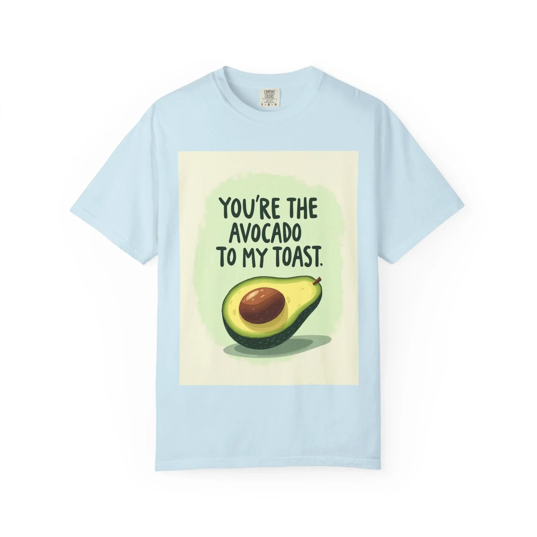 Youre The Avocado To My Toast Shirt, Cute Avocado Toast Tee, Funny Food Pun T-Shirt, Brunch Breakfast Graphic, Couples Gift Chambray