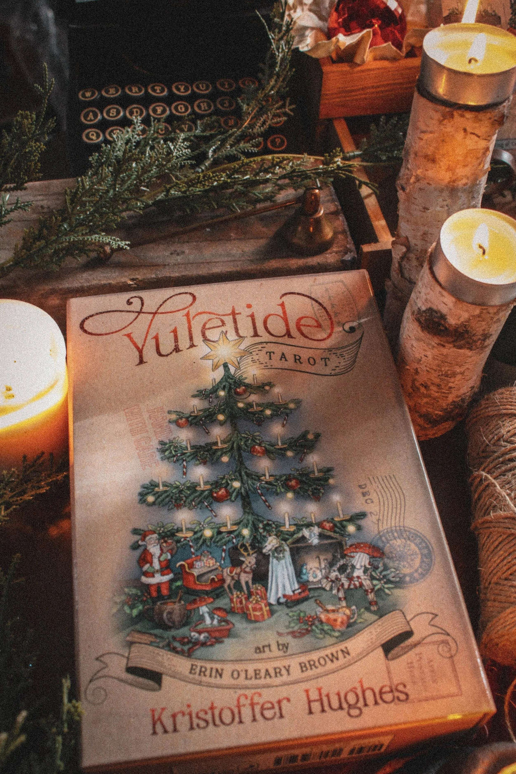 🎄 Yuletide Tarot – 78 Cards of Hope, Warmth & Cheer for the Most Wonderful Time of the Year