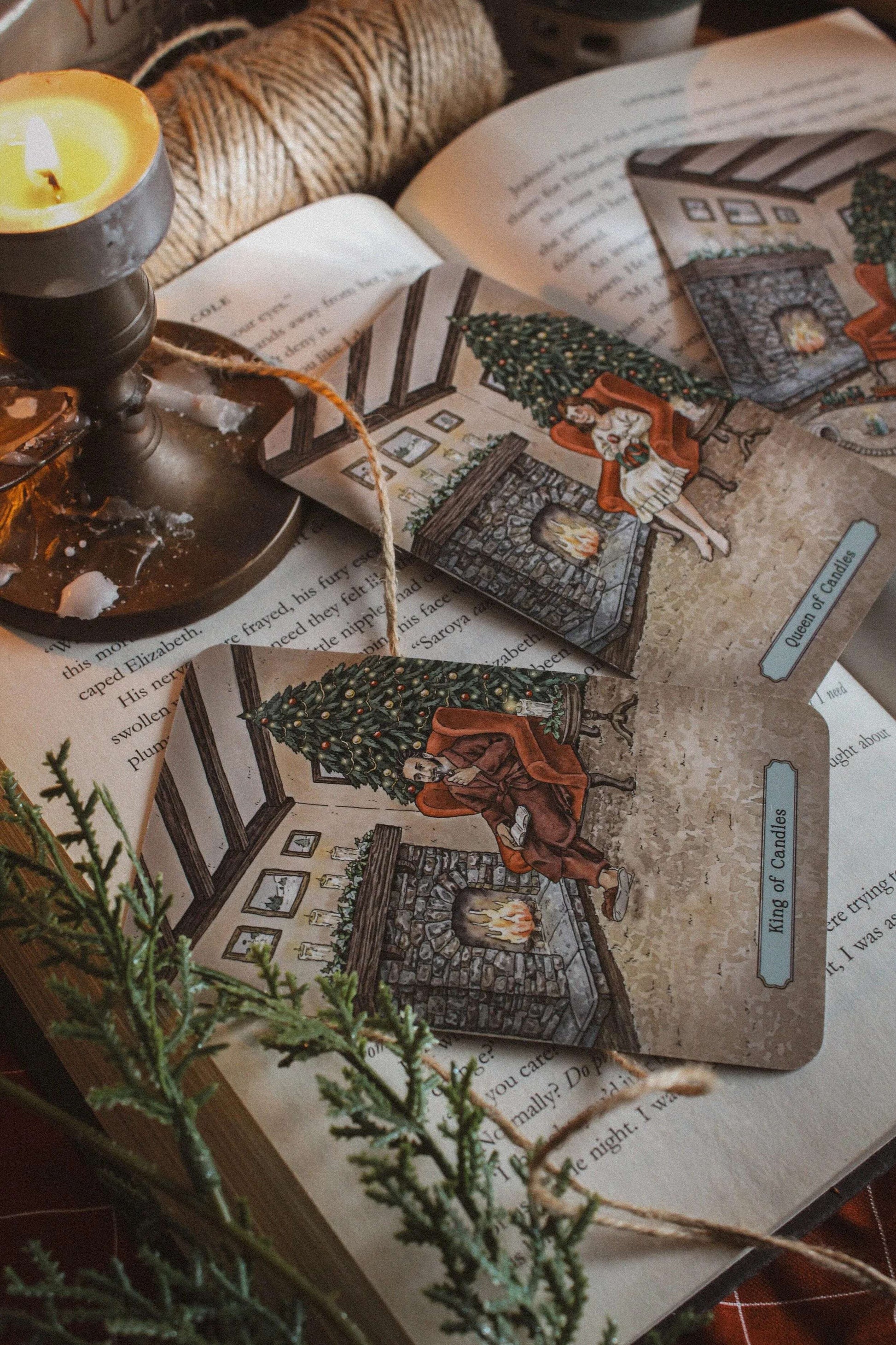 🎄 Yuletide Tarot – 78 Cards of Hope, Warmth & Cheer for the Most Wonderful Time of the Year