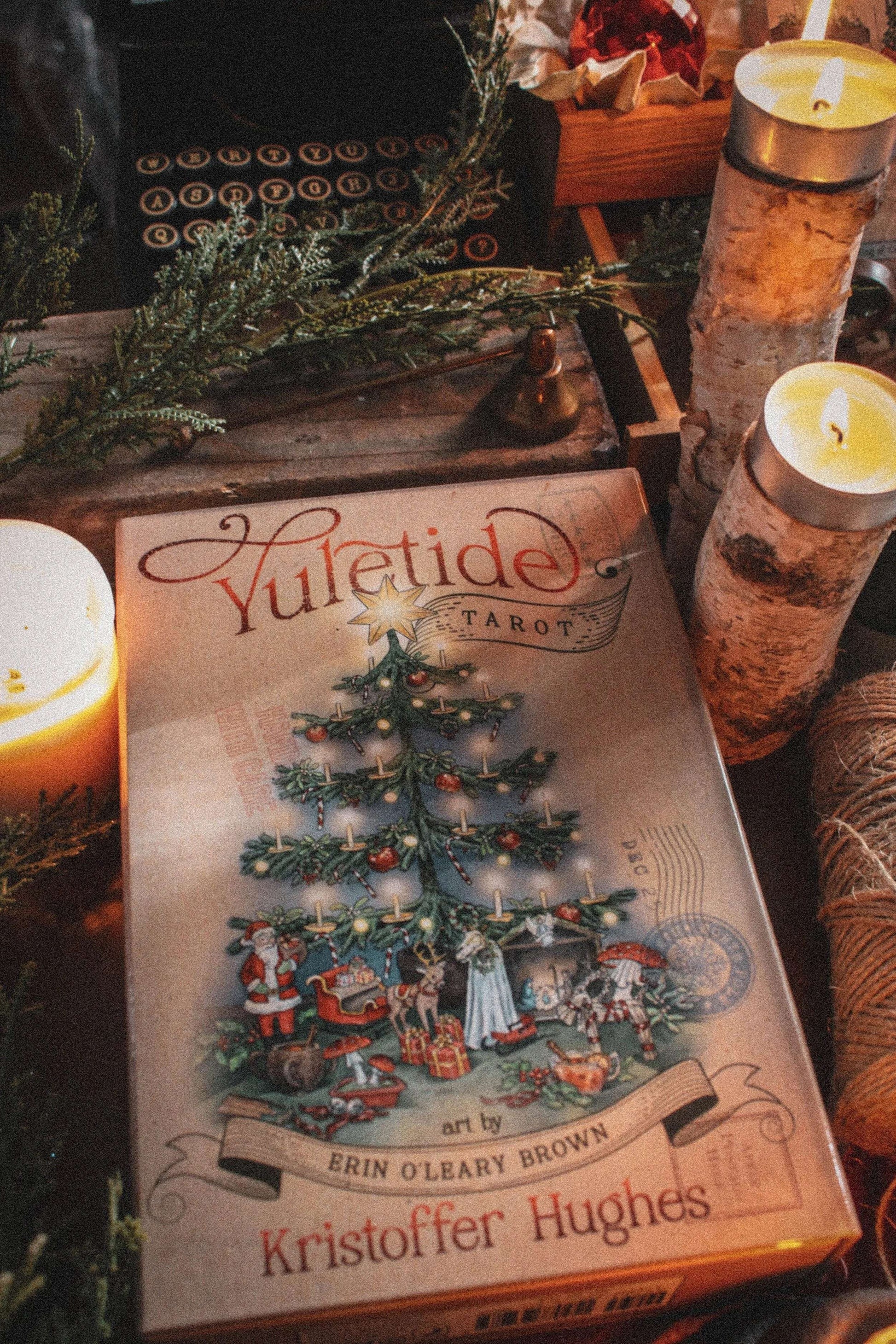 🎄 Yuletide Tarot – 78 Cards of Hope, Warmth & Cheer for the Most Wonderful Time of the Year