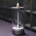Zen Aromatherapy Incense Burner - Elegant Glass Design for a Serene Thai Experience AP90 Only Burner