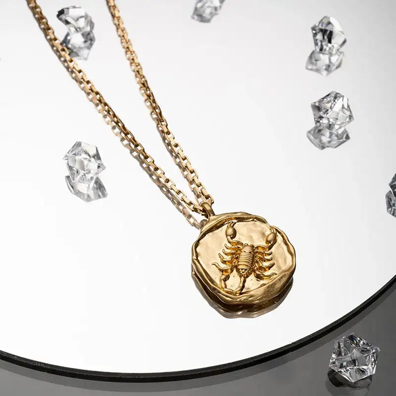 ✨ Zodiac Necklace Constellation Necklaces – Complete Set of 12 Astrology Pendants | Unisex Jewelry for Aries, Taurus, Gemini, Cancer, Leo, Virgo, Scorpio, Sagittarius, Capricorn, Pisces