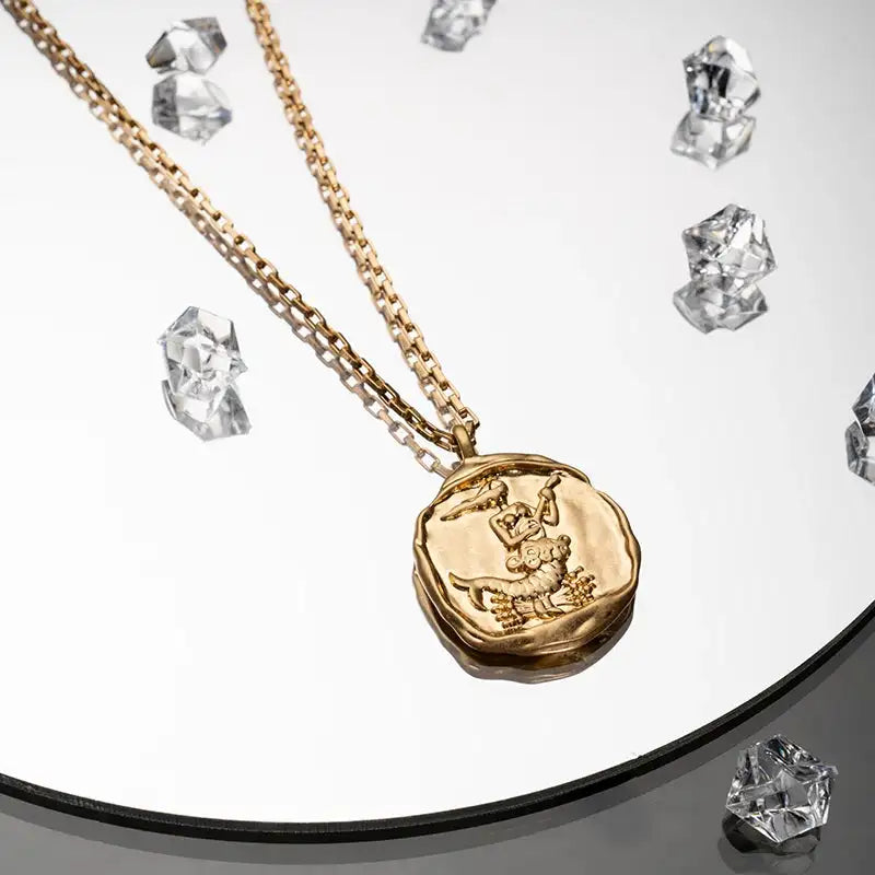 ✨ Zodiac Necklace Constellation Necklaces – Complete Set of 12 Astrology Pendants | Unisex Jewelry for Aries, Taurus, Gemini, Cancer, Leo, Virgo, Scorpio, Sagittarius, Capricorn, Pisces