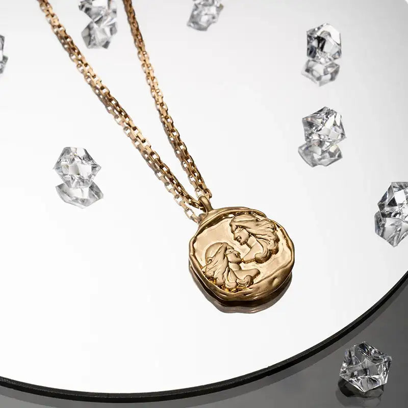 ✨ Zodiac Necklace Constellation Necklaces – Complete Set of 12 Astrology Pendants | Unisex Jewelry for Aries, Taurus, Gemini, Cancer, Leo, Virgo, Scorpio, Sagittarius, Capricorn, Pisces