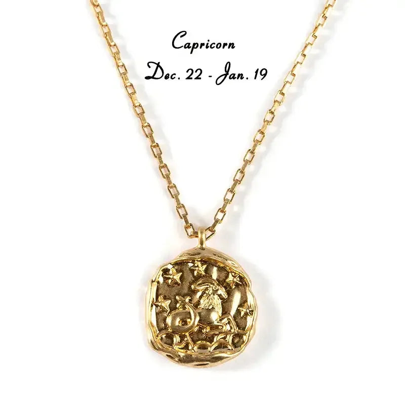 ✨ Zodiac Necklace Constellation Necklaces – Complete Set of 12 Astrology Pendants | Unisex Jewelry for Aries, Taurus, Gemini, Cancer, Leo, Virgo, Scorpio, Sagittarius, Capricorn, Pisces WB220801011G593 As pictures