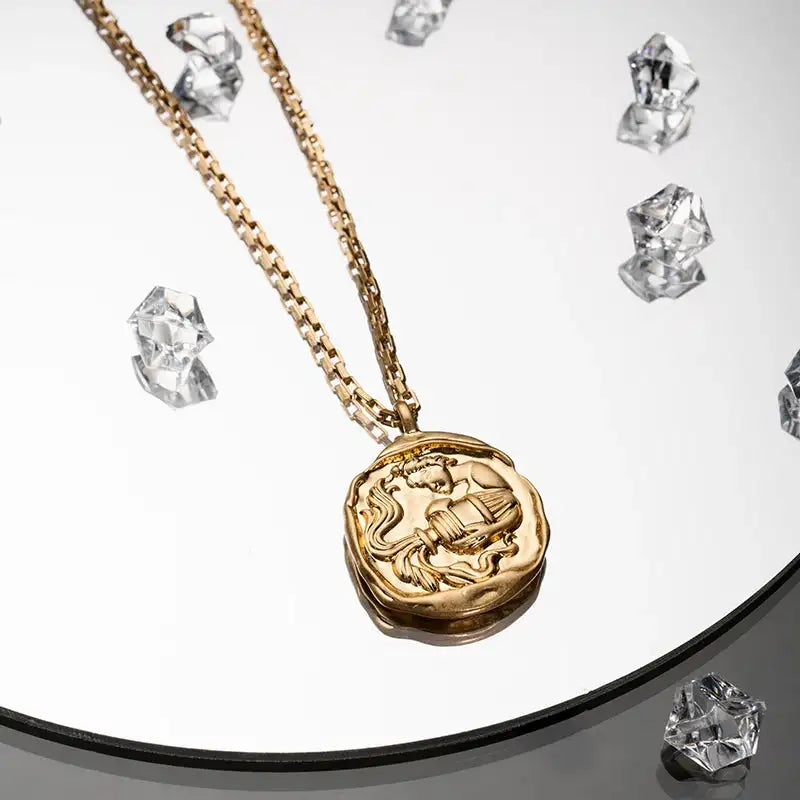 ✨ Zodiac Necklace Constellation Necklaces – Complete Set of 12 Astrology Pendants | Unisex Jewelry for Aries, Taurus, Gemini, Cancer, Leo, Virgo, Scorpio, Sagittarius, Capricorn, Pisces